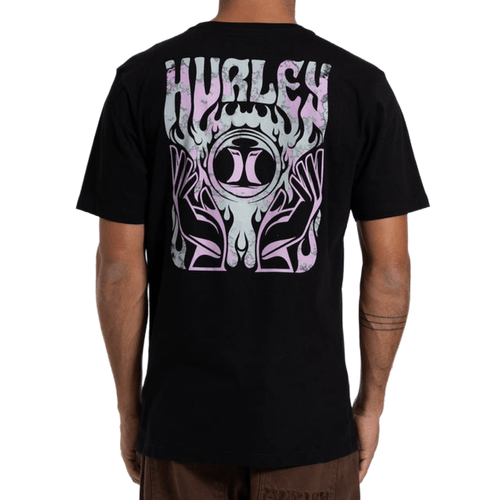 Camiseta Masculina Hurley Hands PRETO-HYTS010895- -1-